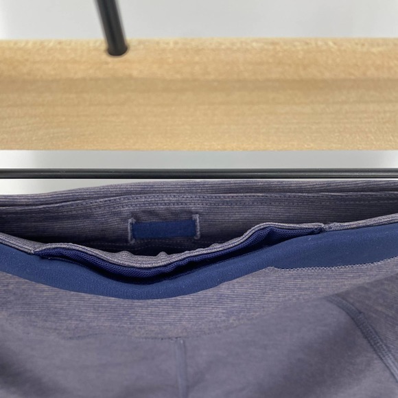 Athleta Ultimate Stash Pocket 7/8 Tight Dress Blue Hearth Rose Sz Large - Picture 7 of 9